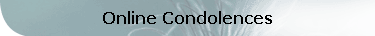Online Condolences